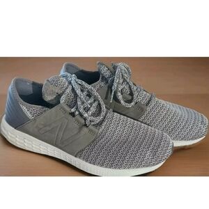 New Balance MCruz Light Brown Mens Mid Fabric Running Shoes, Size 12